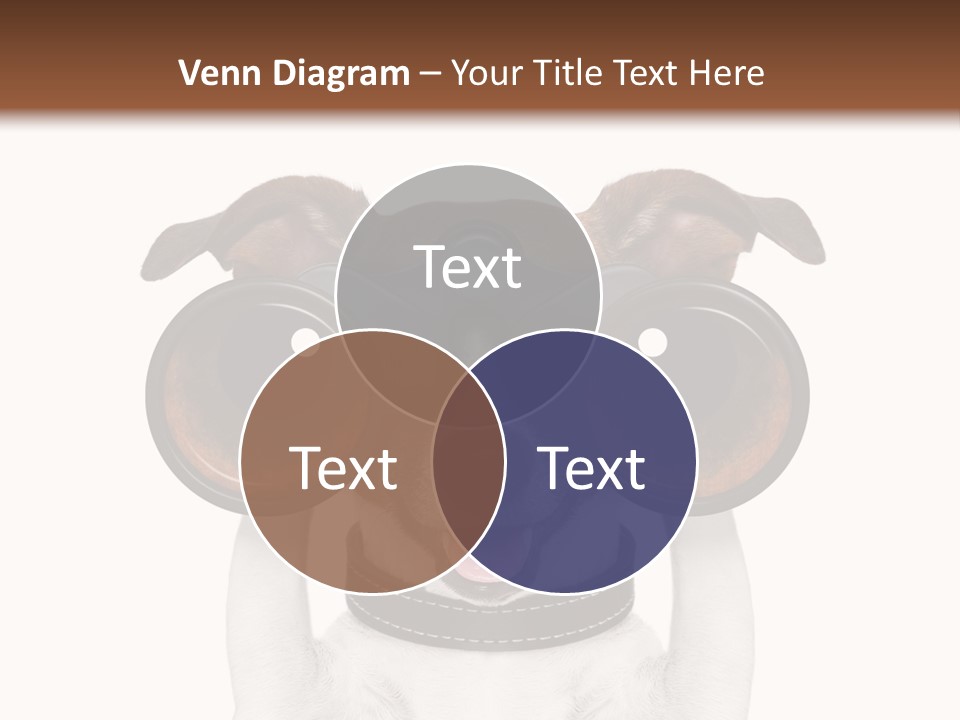 Binocular Joke Terrier PowerPoint Template