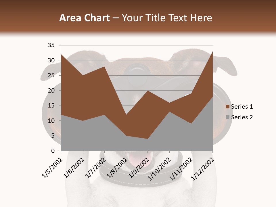 Binocular Joke Terrier PowerPoint Template