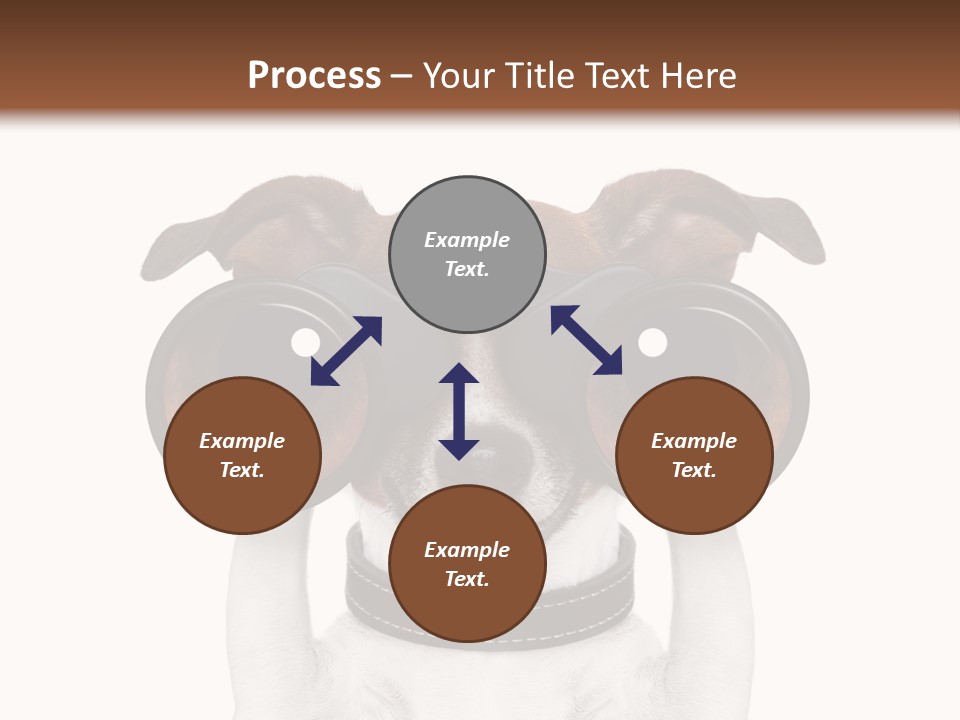 Binocular Joke Terrier PowerPoint Template