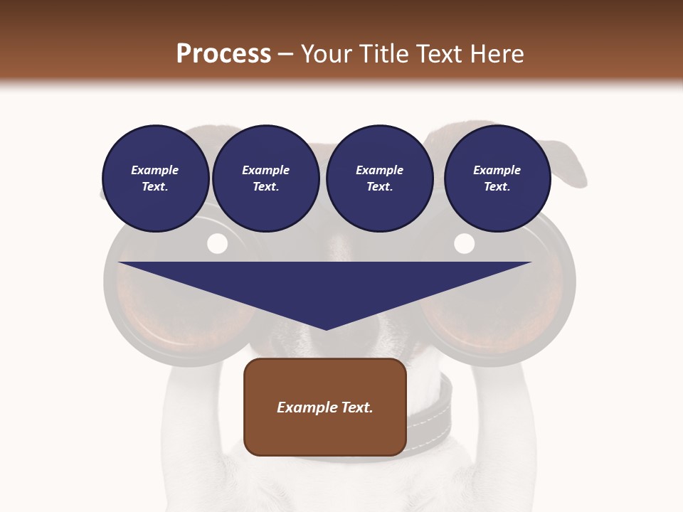 Binocular Joke Terrier PowerPoint Template