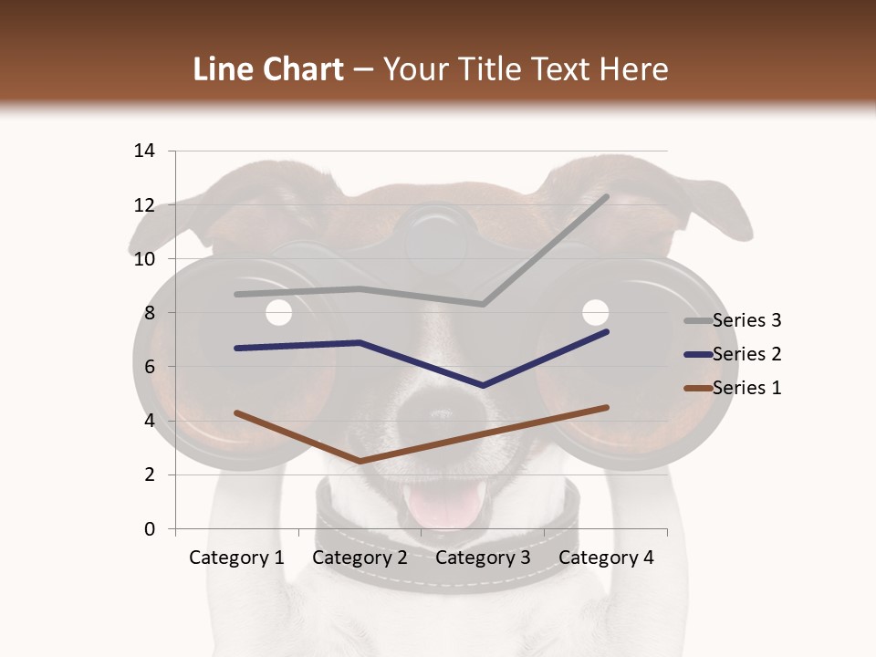 Binocular Joke Terrier PowerPoint Template