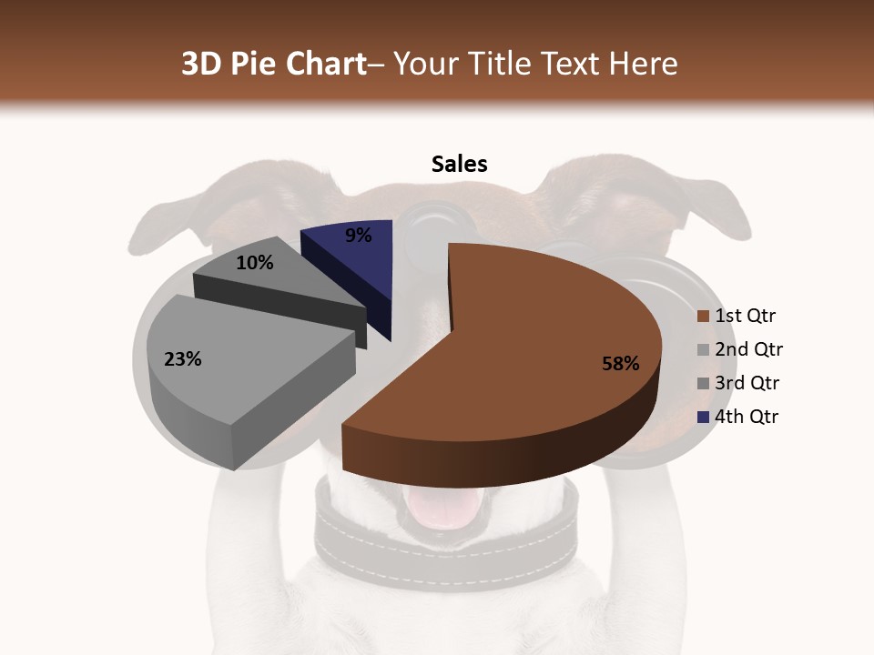 Binocular Joke Terrier PowerPoint Template