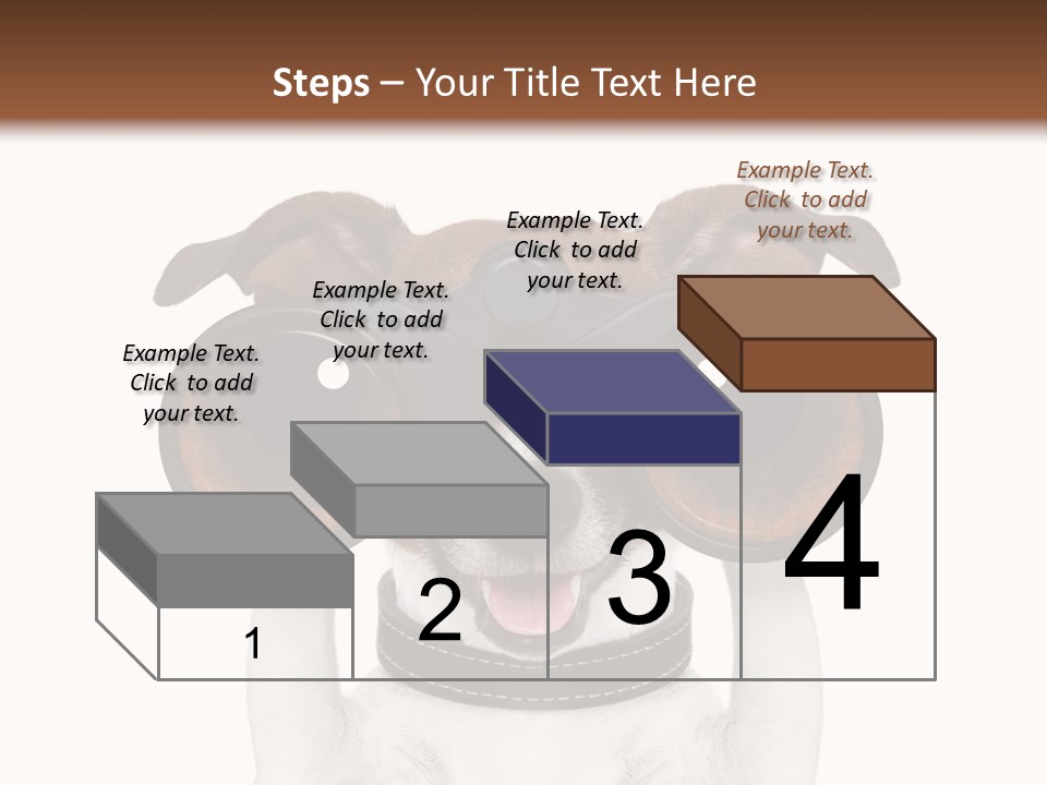 Binocular Joke Terrier PowerPoint Template