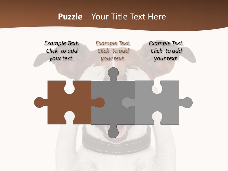 Pet Face Close PowerPoint Template