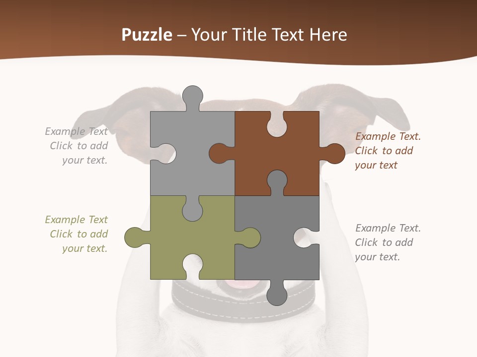 Pet Face Close PowerPoint Template