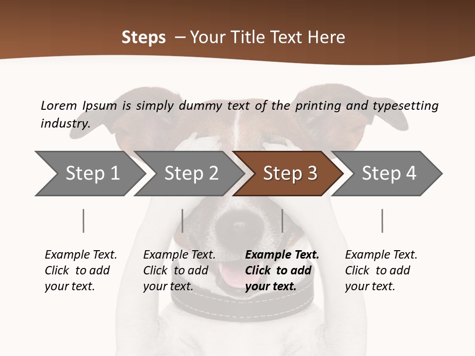 Pet Face Close PowerPoint Template