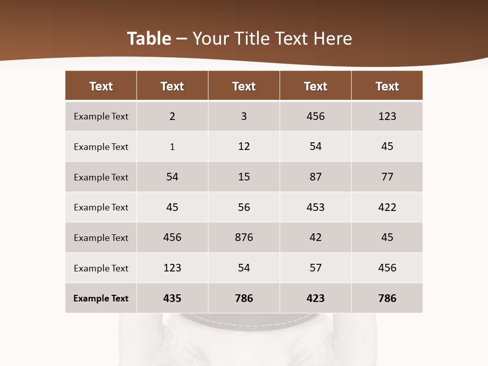 Pet Face Close PowerPoint Template