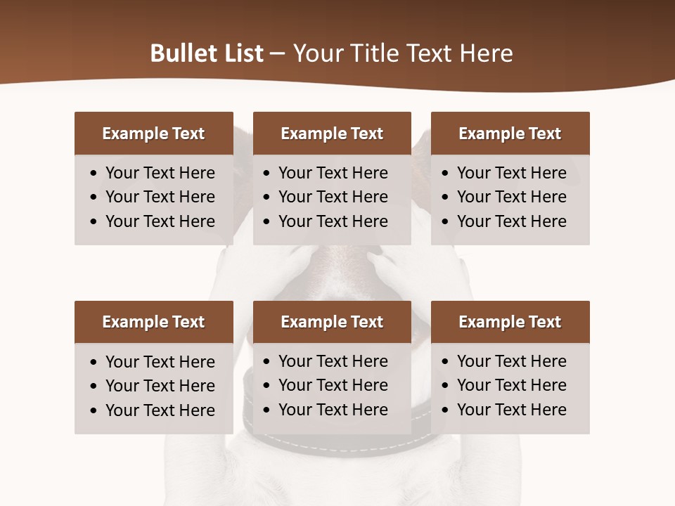 Pet Face Close PowerPoint Template