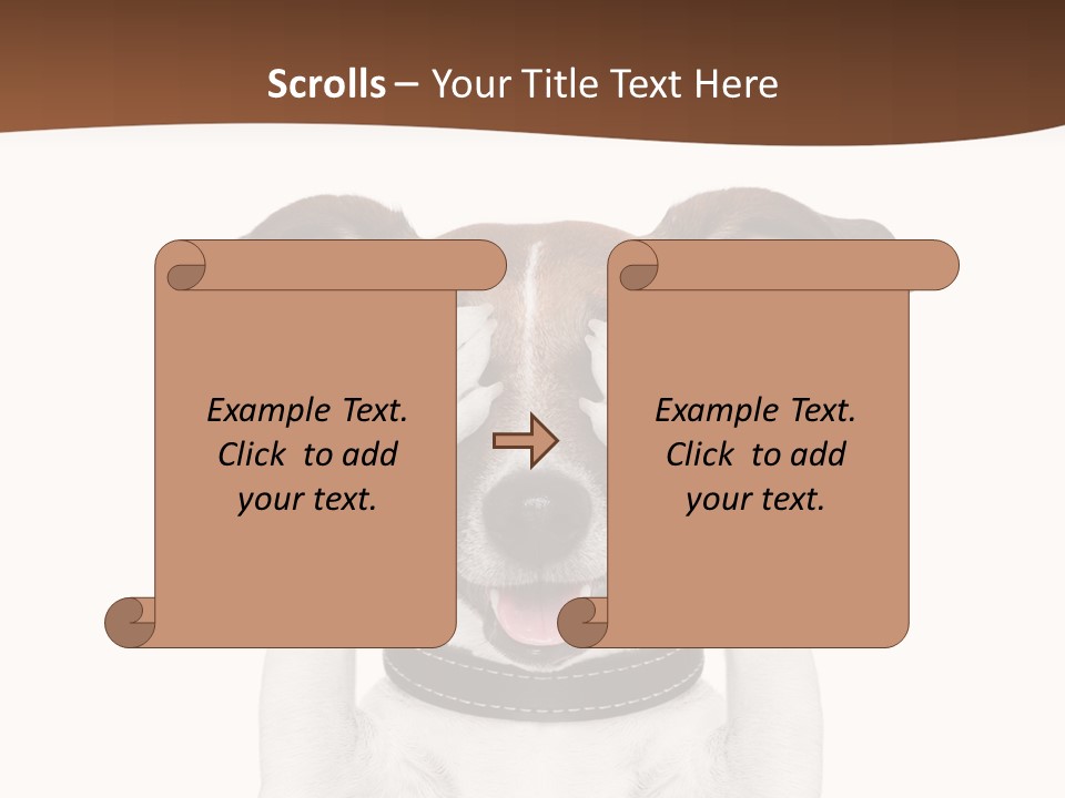 Pet Face Close PowerPoint Template