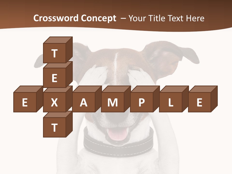 Pet Face Close PowerPoint Template