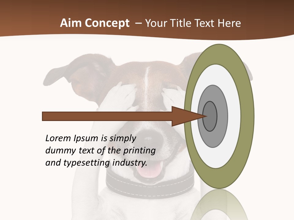 Pet Face Close PowerPoint Template