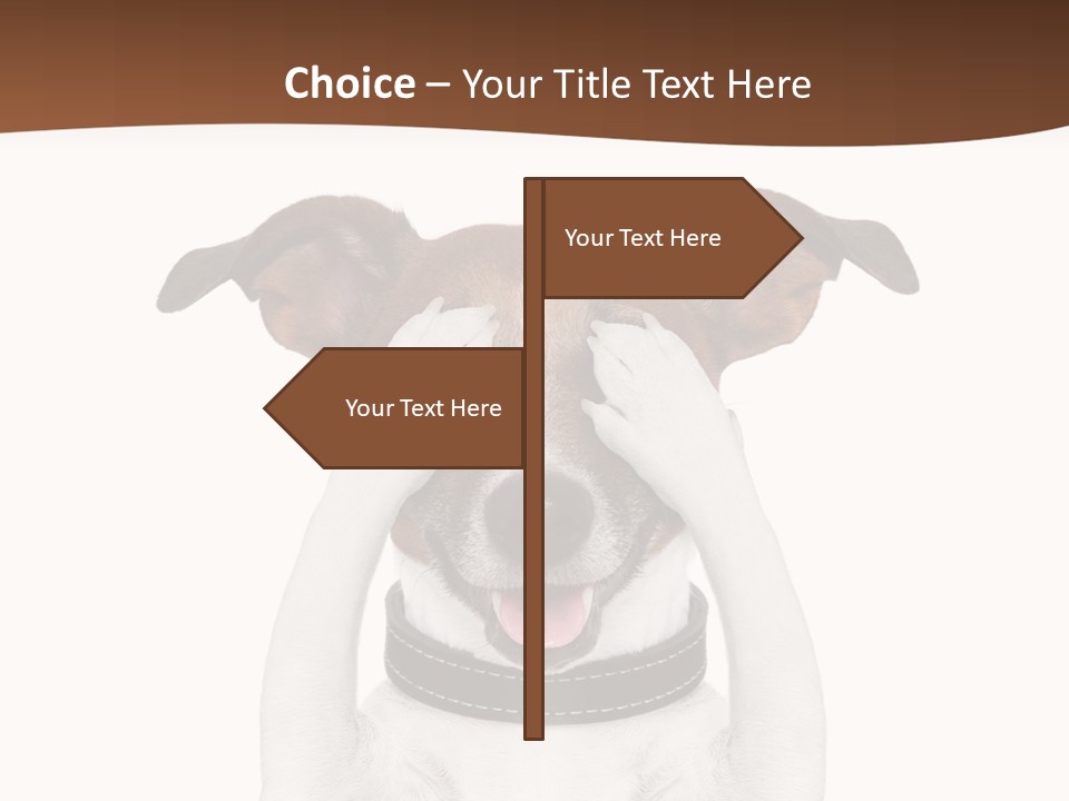 Pet Face Close PowerPoint Template