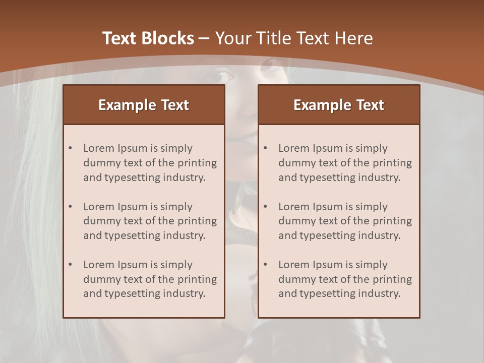 Background Skin Jewellery PowerPoint Template