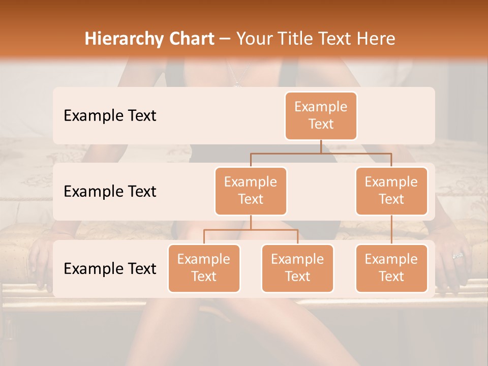 White Pretty Girl PowerPoint Template