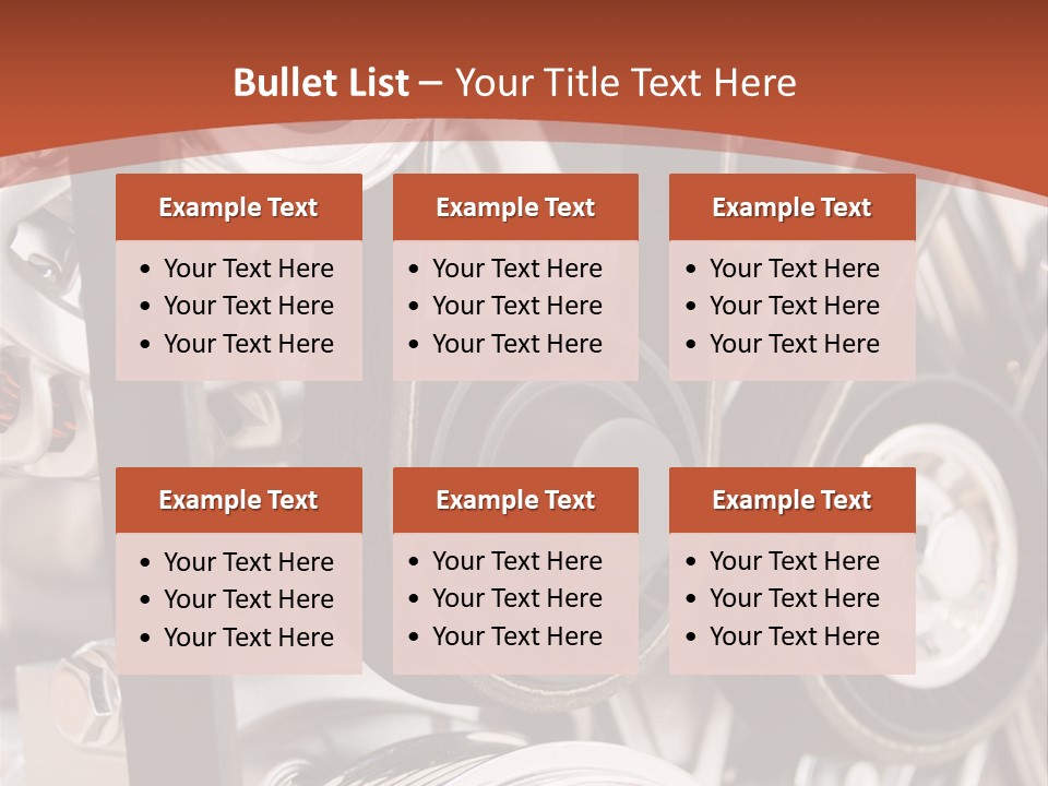 Industry Metal Generator PowerPoint Template