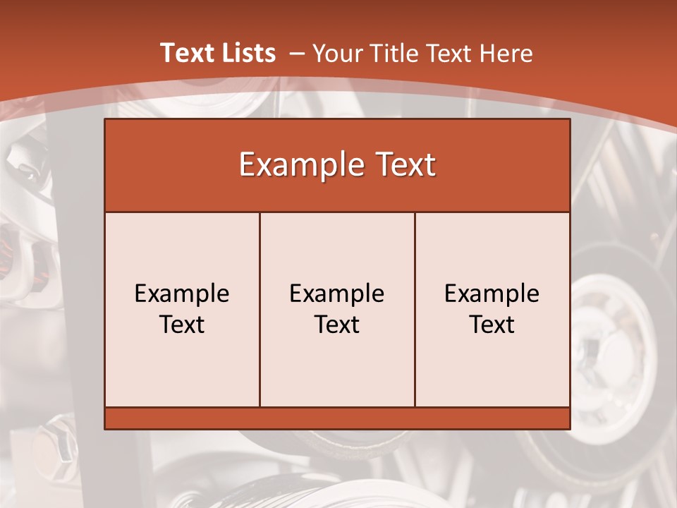Industry Metal Generator PowerPoint Template