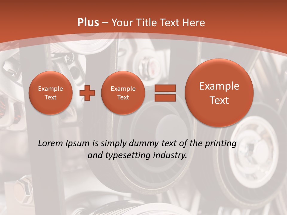 Industry Metal Generator PowerPoint Template