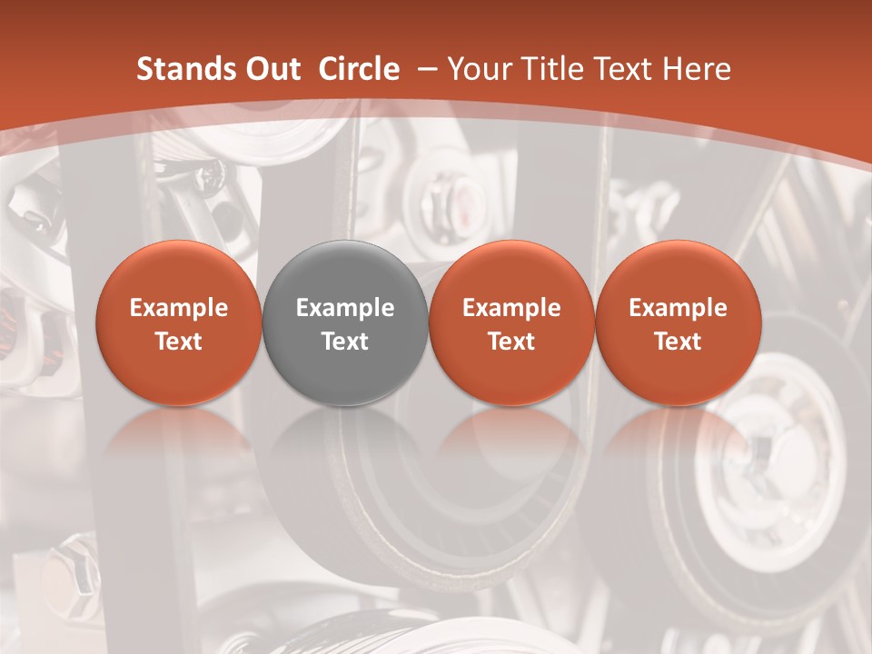 Industry Metal Generator PowerPoint Template