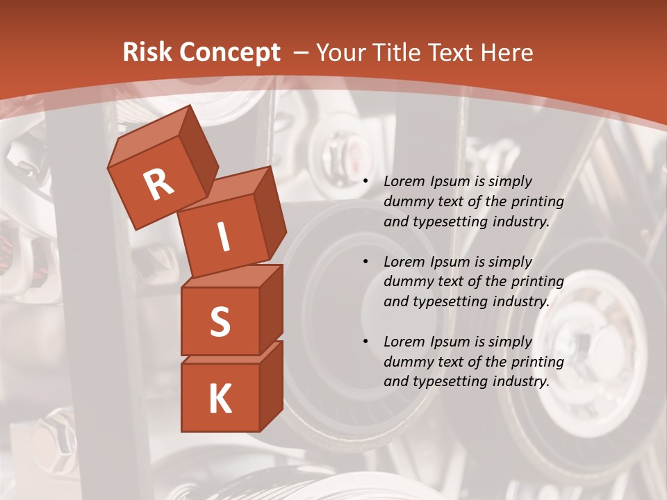 Industry Metal Generator PowerPoint Template