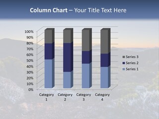 Cliff Vegetation Rampart PowerPoint Template