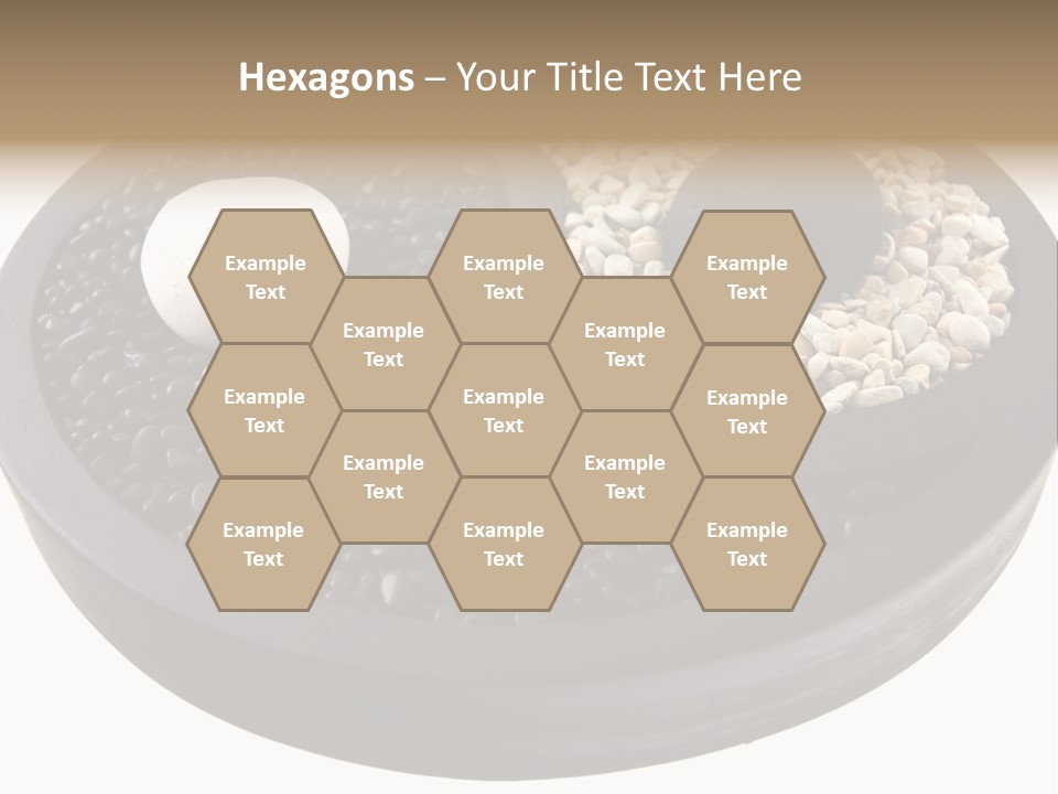 Gravel Yin Wellness PowerPoint Template