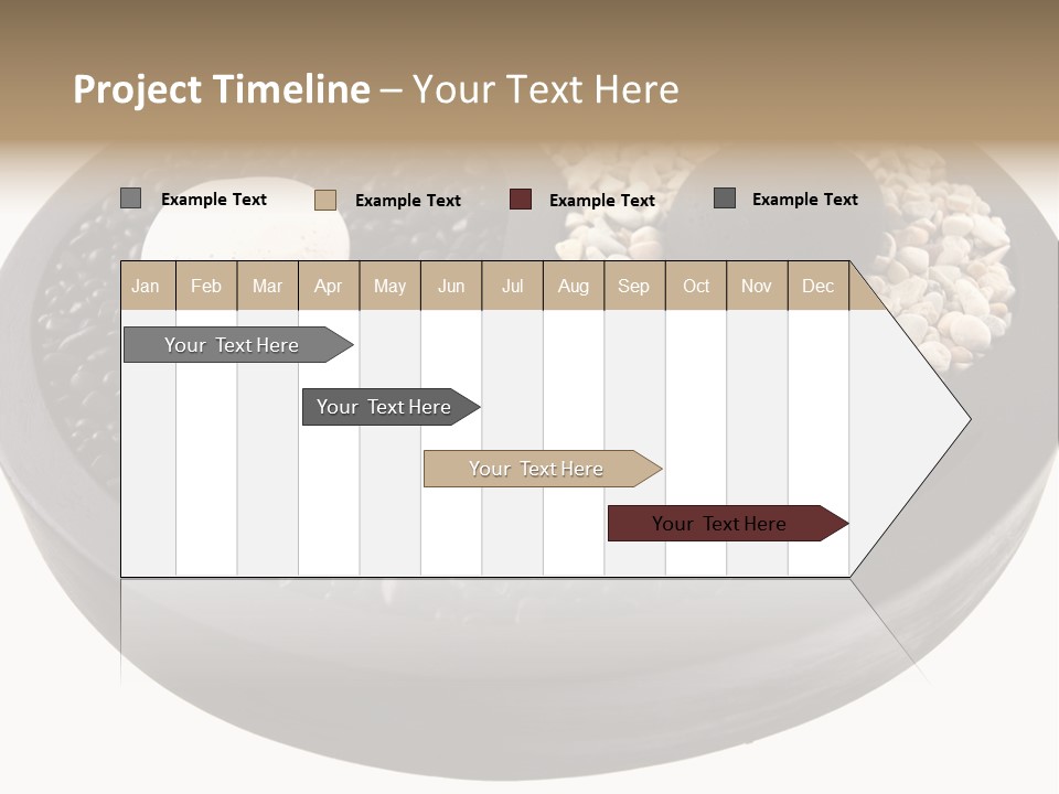 Gravel Yin Wellness PowerPoint Template