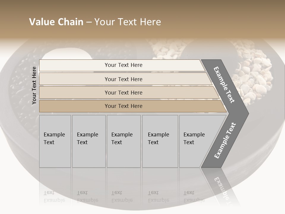 Gravel Yin Wellness PowerPoint Template