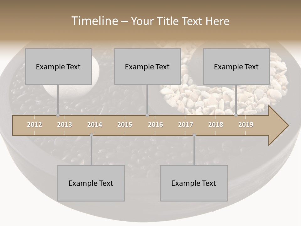 Gravel Yin Wellness PowerPoint Template