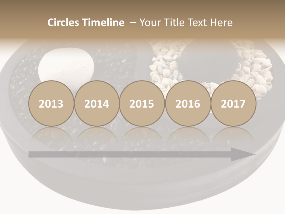 Gravel Yin Wellness PowerPoint Template