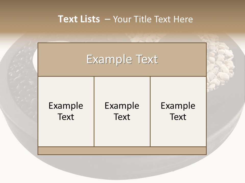 Gravel Yin Wellness PowerPoint Template