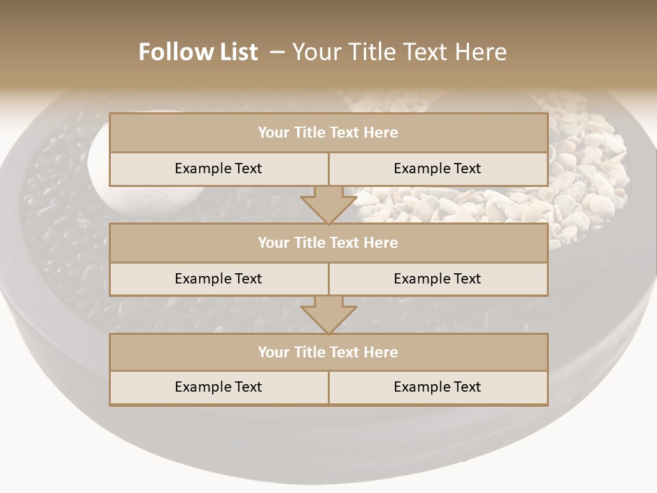 Gravel Yin Wellness PowerPoint Template