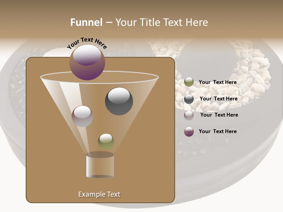 Gravel Yin Wellness PowerPoint Template