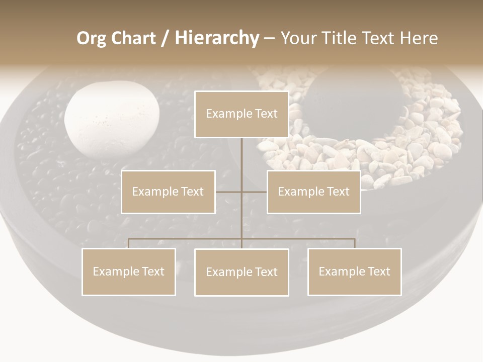 Gravel Yin Wellness PowerPoint Template