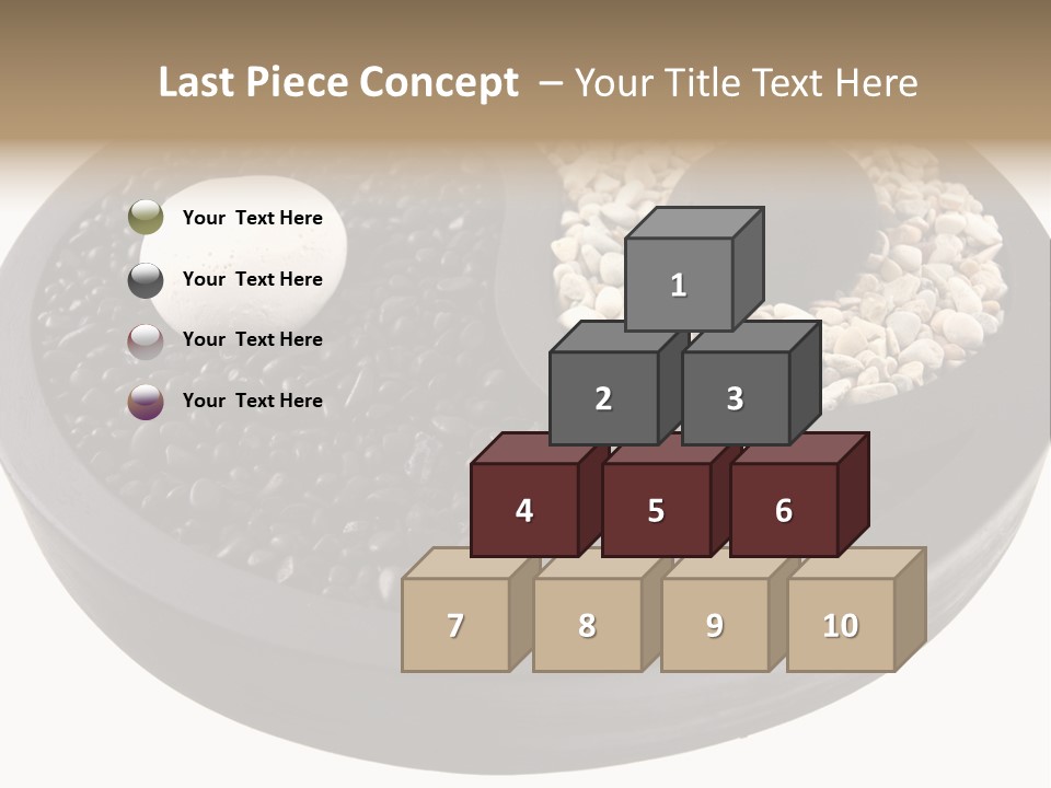 Gravel Yin Wellness PowerPoint Template