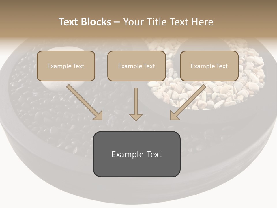 Gravel Yin Wellness PowerPoint Template