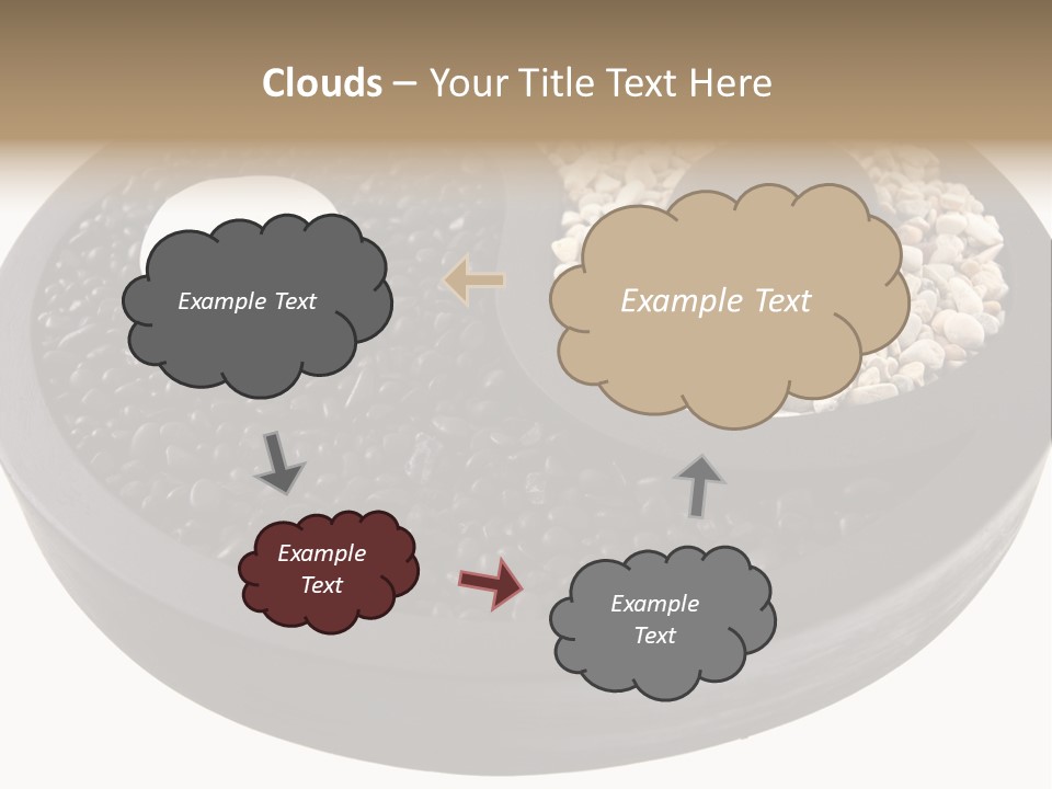 Gravel Yin Wellness PowerPoint Template