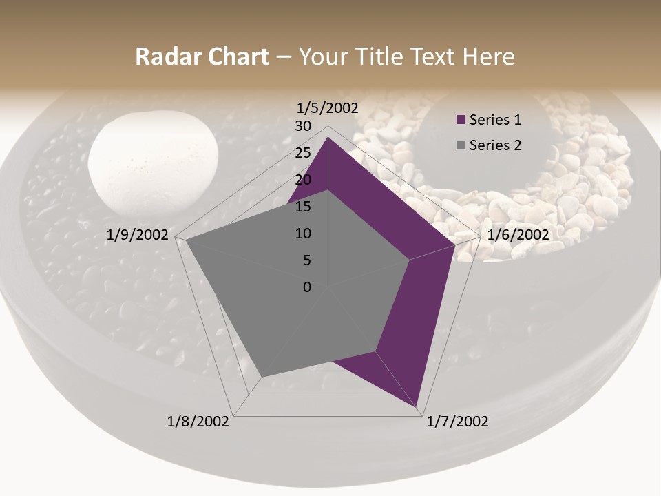 Gravel Yin Wellness PowerPoint Template