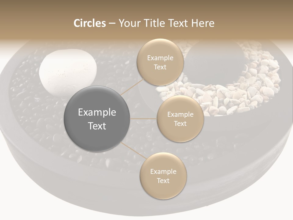 Gravel Yin Wellness PowerPoint Template