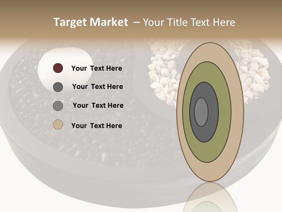 Gravel Yin Wellness PowerPoint Template