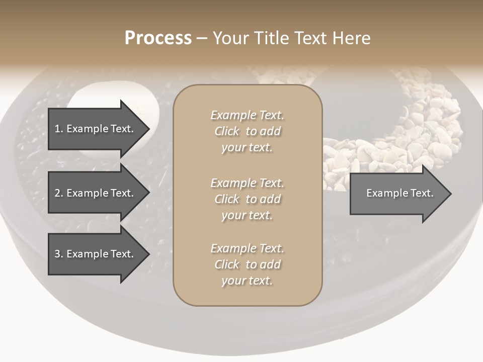 Gravel Yin Wellness PowerPoint Template