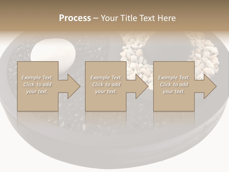 Gravel Yin Wellness PowerPoint Template