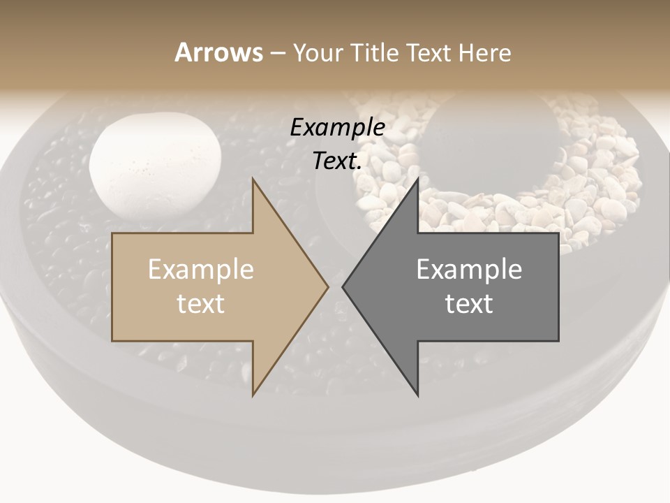 Gravel Yin Wellness PowerPoint Template