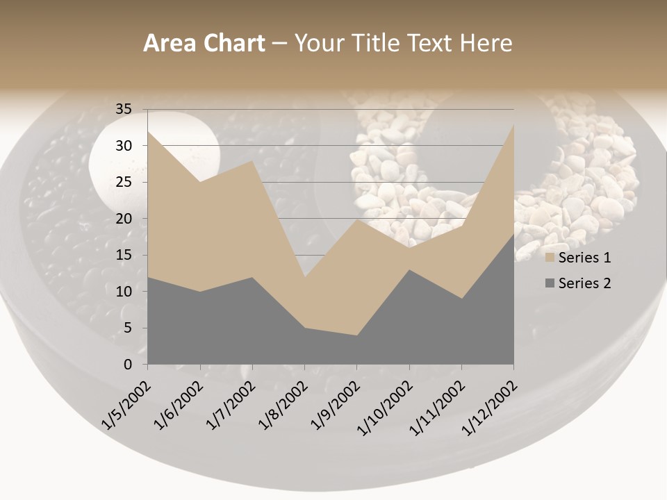 Gravel Yin Wellness PowerPoint Template