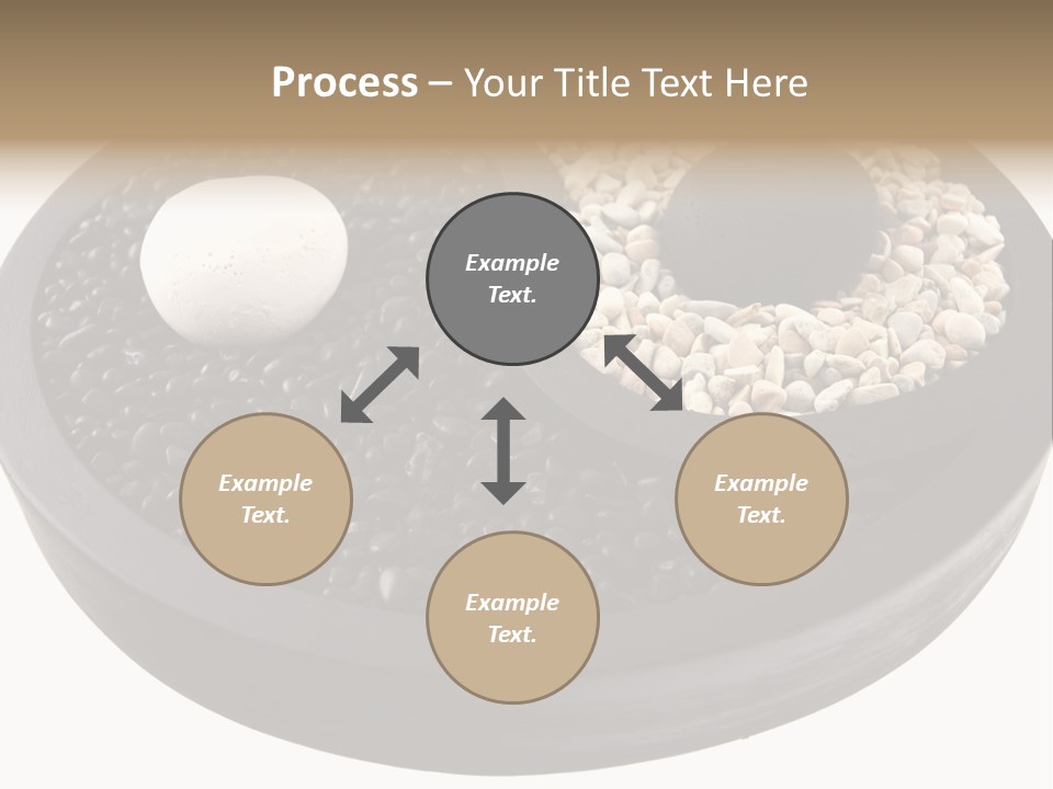 Gravel Yin Wellness PowerPoint Template