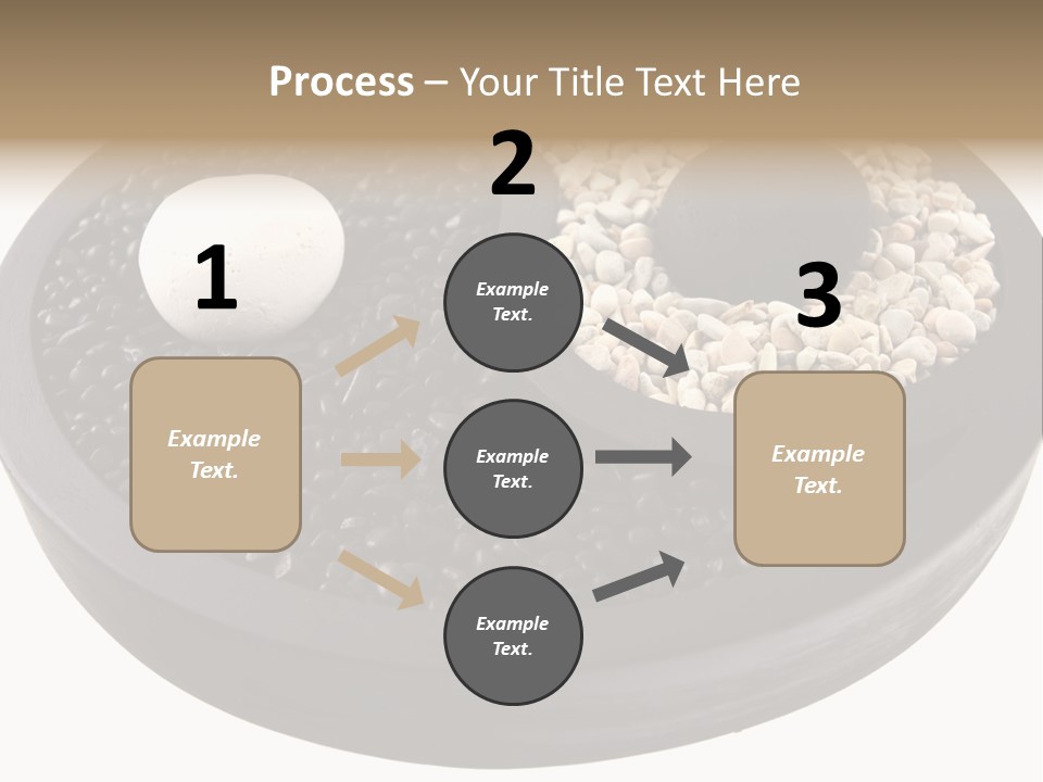 Gravel Yin Wellness PowerPoint Template
