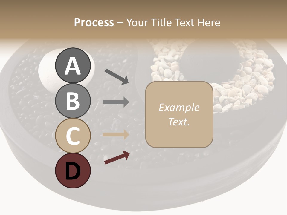 Gravel Yin Wellness PowerPoint Template