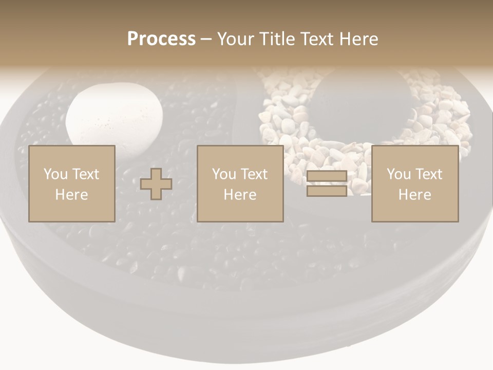 Gravel Yin Wellness PowerPoint Template