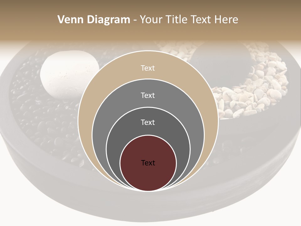 Gravel Yin Wellness PowerPoint Template