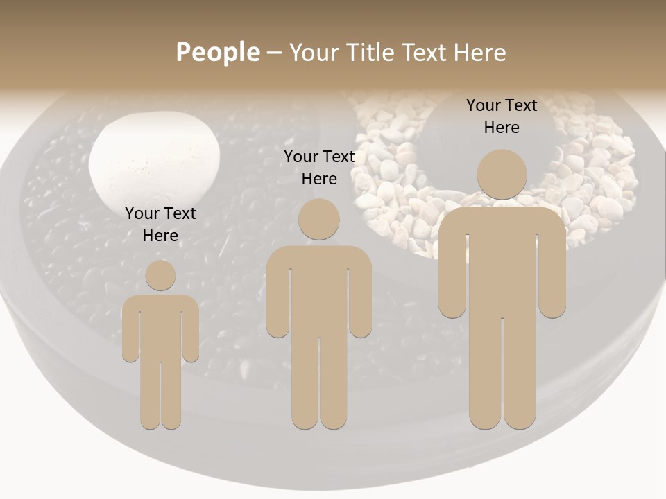 Gravel Yin Wellness PowerPoint Template