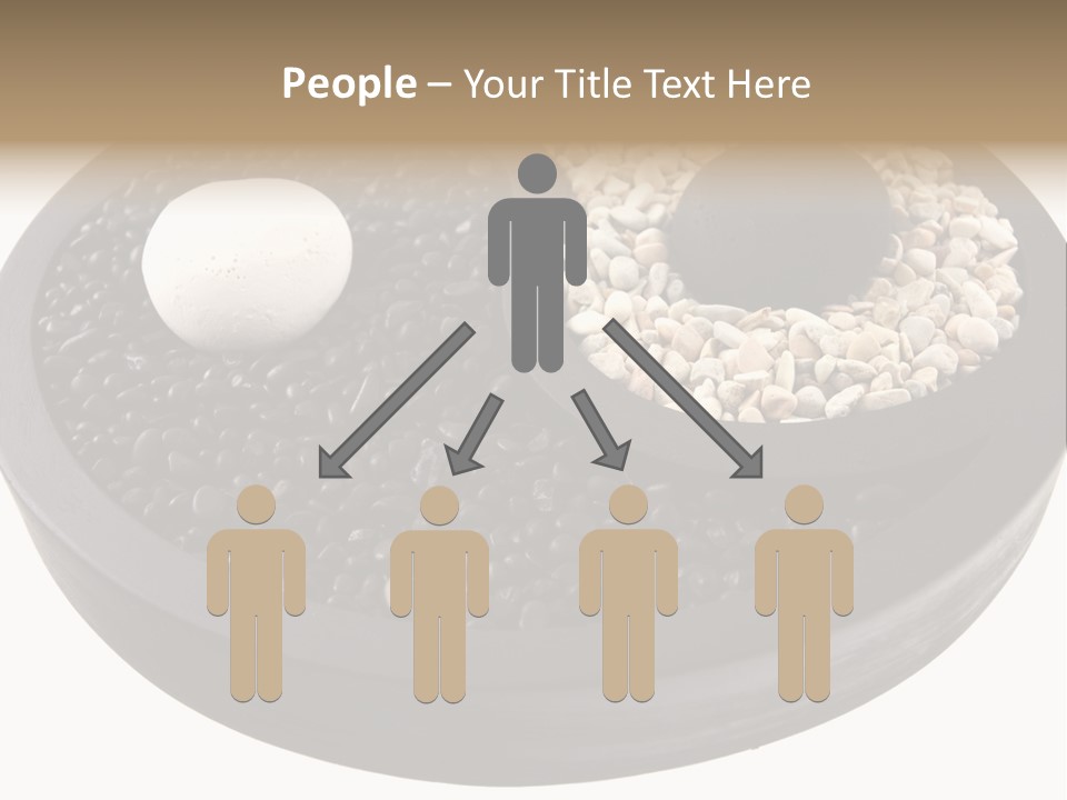 Gravel Yin Wellness PowerPoint Template